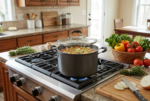 Pestsafe 8-Quart Nonstick Stockpot with Glass Lid - Image 3