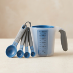 Pestsafe Adjustable Measuring Cup and Spoon Set, 5-Piece