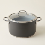 Pestsafe 8-Quart Nonstick Stockpot with Glass Lid