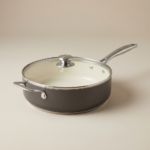Pestsafe 4.5-Quart Ceramic Nonstick Saute Pan with Lid